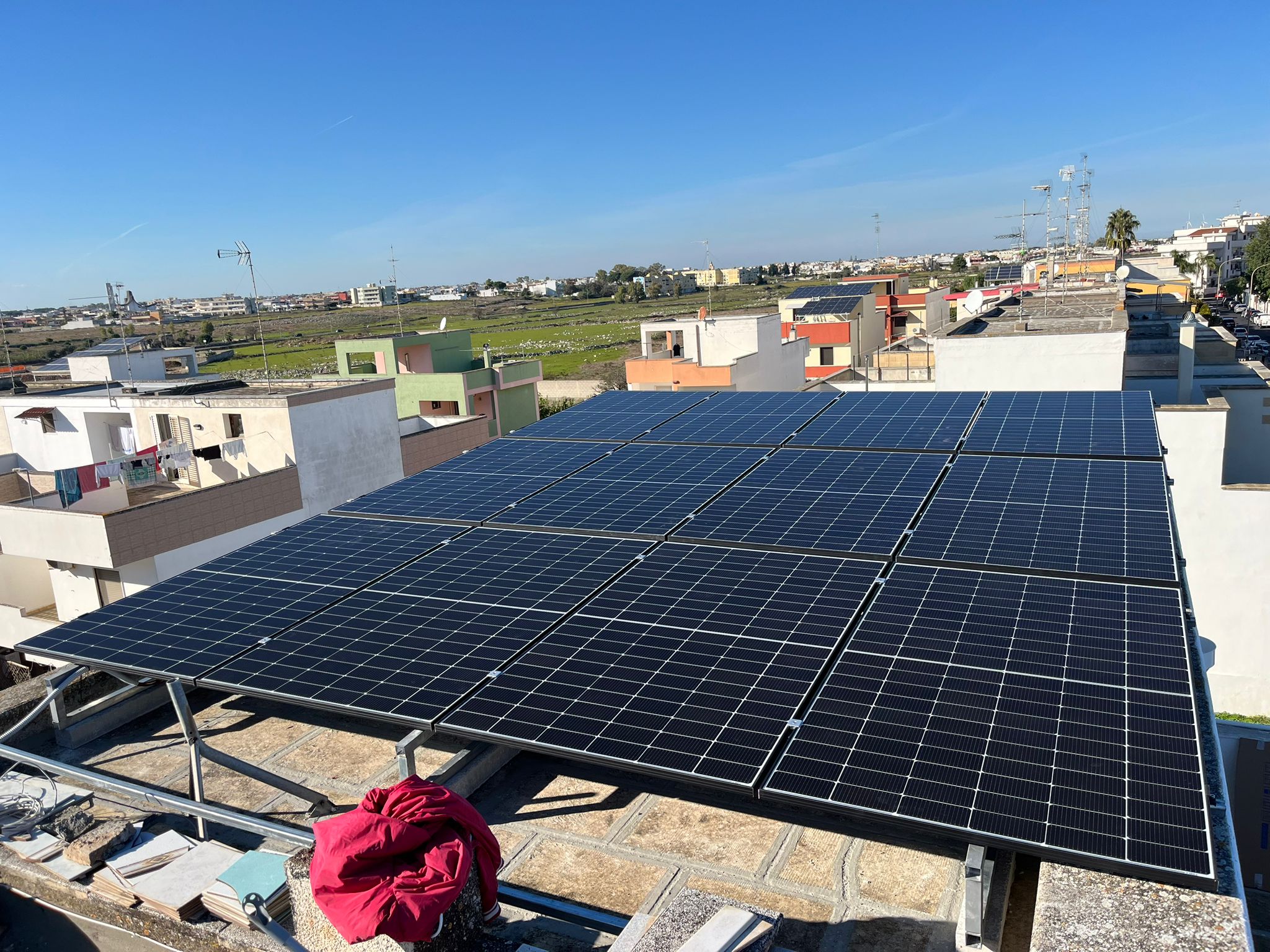 Impianto fotovoltaico - realizzazione 9